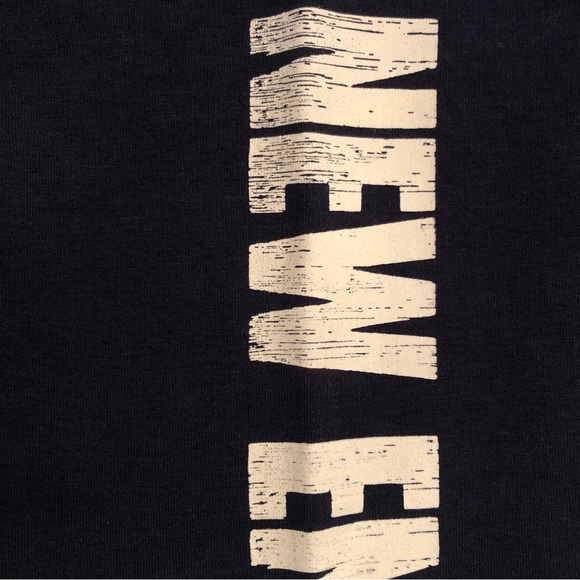 Navy NFL Team Apparel New England Patriots Half-Zip Pullover Sweatshirt, M/M - Picture 8 of 12